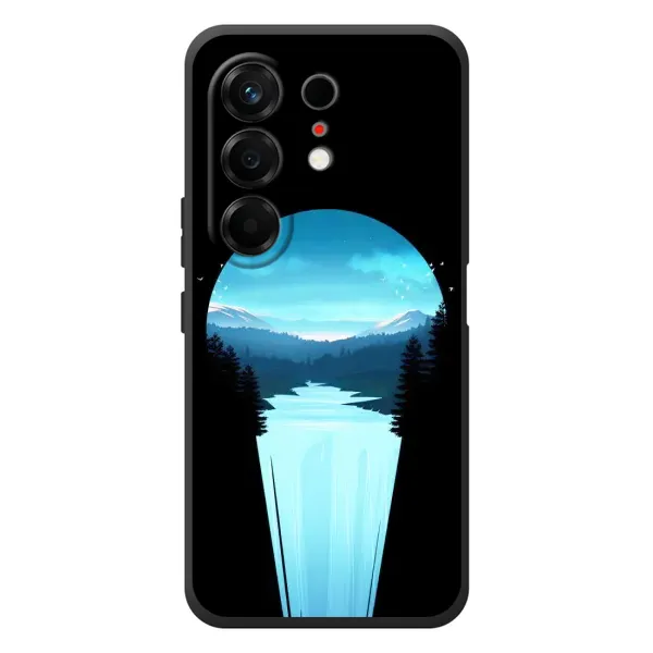 Чохол з малюнком «Синій Водоспад» для TECNO Camon 50 Чохол з малюнком «Синій Водоспад» для TECNO Camon 50