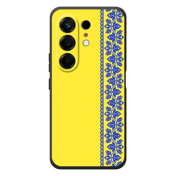 Чехол с рисунком «Вышиванка на желтом» для TECNO Camon 50 Чехол с рисунком «Вышиванка на желтом» для TECNO Camon 50