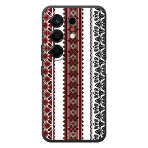 Силиконовый Чехол на TECNO Camon 50 с картинкой Вышиванки (Вышиваночки)