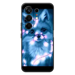 Чехол с Лисичкой для TECNO Camon 50 (Яркая Лиса)