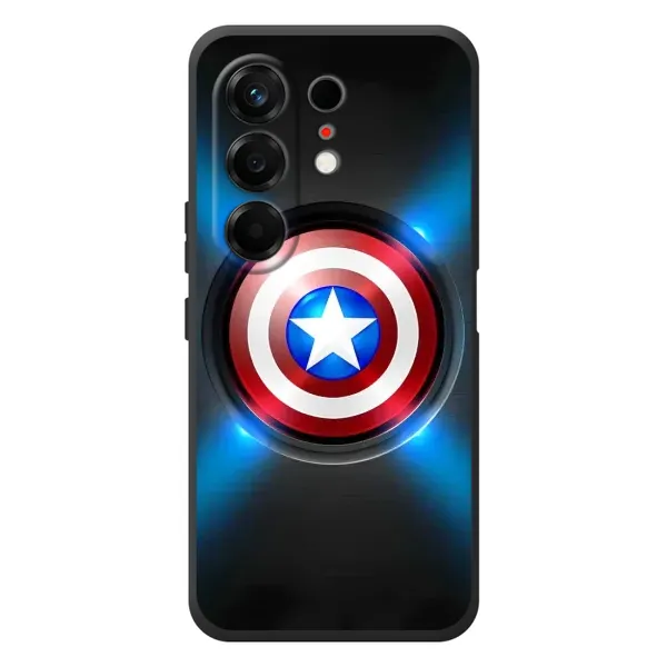 Чехол с рисунком «Яркий Щит Капитана» для TECNO Camon 50 Чехол с рисунком «Яркий Щит Капитана» для TECNO Camon 50