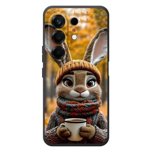 Чехол с рисунком «Зайчик с кофе» для TECNO Camon 50 Чехол с рисунком «Зайчик с кофе» для TECNO Camon 50