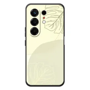 Чехол цветочный дизайн для TECNO Camon 50 (Зелёный фон)