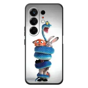 Силиконовый чехол с принтом Зоотрополіс для TECNO Camon 50 (Змея Зоо)