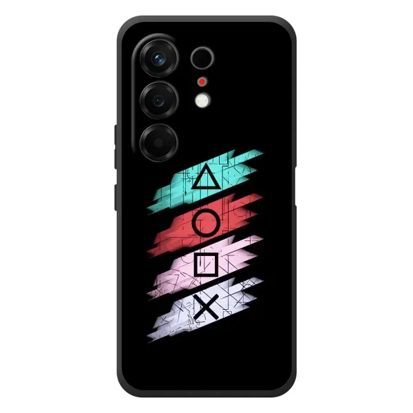 Чехол с рисунком «Значки Sony» для TECNO Camon 50 Чехол с рисунком «Значки Sony» для TECNO Camon 50