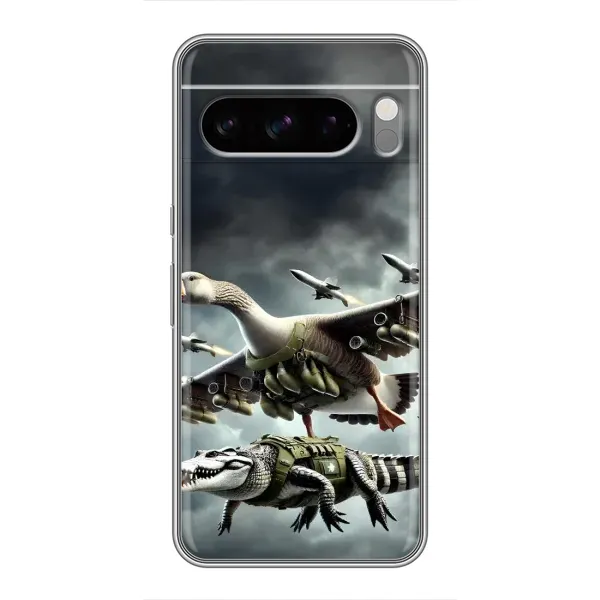 Чехол с рисунком «Гусини и крокодило» для TECNO Camon Air Чехол с рисунком «Гусини и крокодило» для TECNO Camon Air