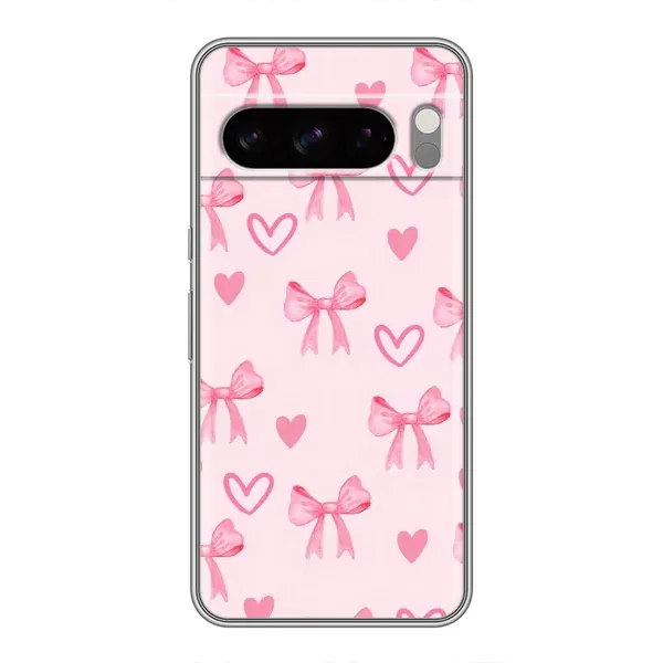 Чехол с рисунком «Бантики и сердечки» для TECNO Camon Slim Чехол с рисунком «Бантики и сердечки» для TECNO Camon Slim