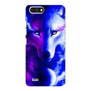 Чехол с Волком на TECNO POP 2F (Арт-Волк)