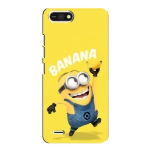 Мультяшный принт на Чехол для Техно Поп 2ф (Banana)
