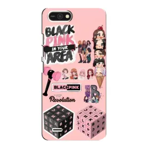 Чехлы с картинкой для TECNO POP 2F (BLACK PINK коллаж)