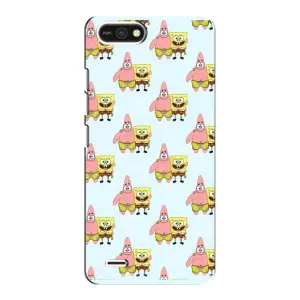 Чехлы с Патриком на TECNO POP 2F (Боб и Патрик)