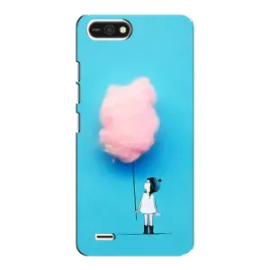 Девчачий Чехол для TECNO POP 2F (Девочка с тучкой)