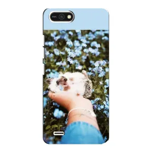 Чохли з зображенням різних тварин на TECNO POP 2F (Їжачок в руці)