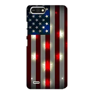 Чехол Флаг USA для TECNO POP 2F (Флаг США 2)