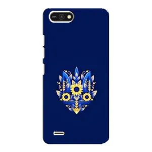 Чехол с картинкой (Патриотический ГЕРБ) на TECNO POP 2F (герб)