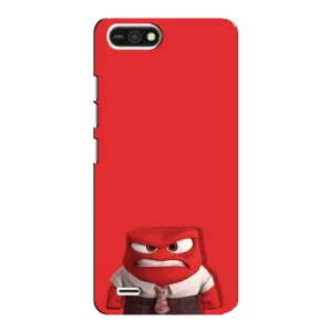 Чехол Головоломка для TECNO POP 2F - (AlphaPrint) (Гнев)