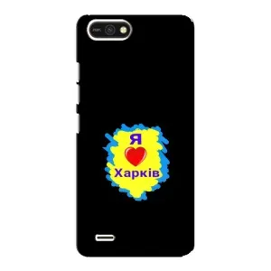 Чехлы силиконовые (Город Харьков) на Техно Поп 2ф (I LOVE KHARKIV)