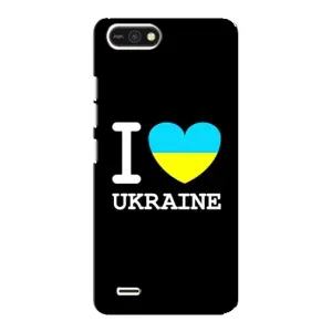 Чохол з Українською символікою на Техно Поп 2ф (I Love Ukraine)
