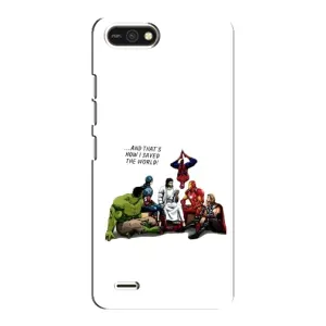 Чехлы для TECNO POP 2F (Для Христиан) (Иисус супергерой)