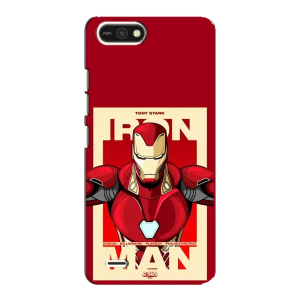 Чехол с рисунком «Iron man» для TECNO POP 2F Чехол с рисунком «Iron man» для TECNO POP 2F
