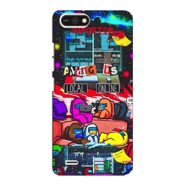 Чехол с рисунком «Команда 2» для TECNO POP 2F