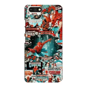 Чехол Супергерой Человека Паука на TECNO POP 2F (Комиксы Человек Паук)