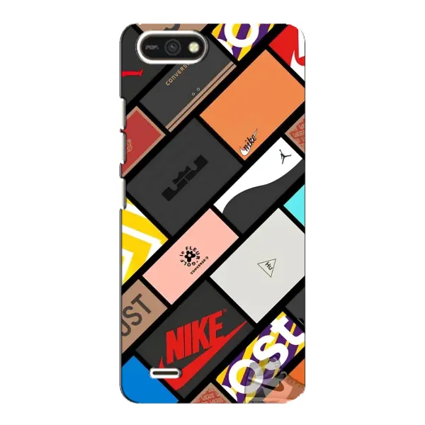 Чехол с рисунком «Коробки» для TECNO POP 2F Чехол с рисунком «Коробки» для TECNO POP 2F