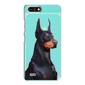 Чехол с рисунком «Король доберман» для TECNO POP 2F