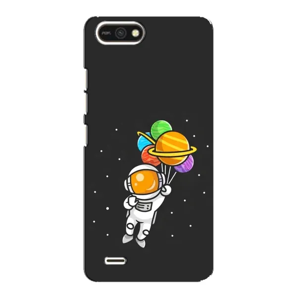 Чехол с рисунком «Космонавт с шариками» для TECNO POP 2F Чехол с рисунком «Космонавт с шариками» для TECNO POP 2F
