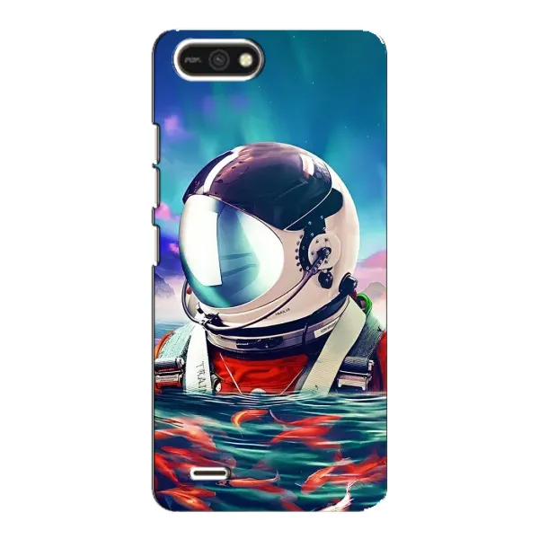 Чехол с рисунком «Космонавт в воде» для TECNO POP 2F Чехол с рисунком «Космонавт в воде» для TECNO POP 2F
