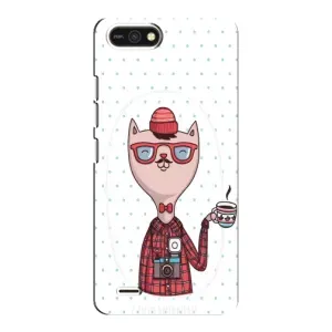 Чехол на тематику: Коты для TECNO POP 2F (Кот аристократ)