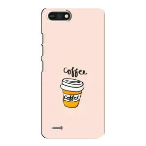 Чехол с изображением вкусной еды для TECNO POP 2F (Кружка кофе)