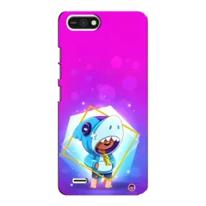 Чехол с рисунком «Леон в костюме Акулы» для TECNO POP 2F