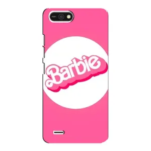 Силиконовый Чехол Барби Фильм на TECNO POP 2F (Лого Барби)