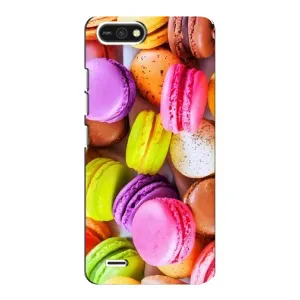 Чехол с изображением вкусной еды для TECNO POP 2F (Макаруны)