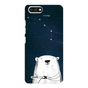 Силіконовий бампер з картинкою звірів для TECNO POP 2F (Ведмедиця)