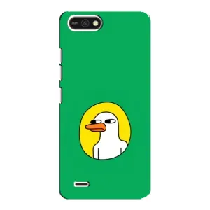 Бампер с принтом Мемы для TECNO POP 2F (Мем Утка)