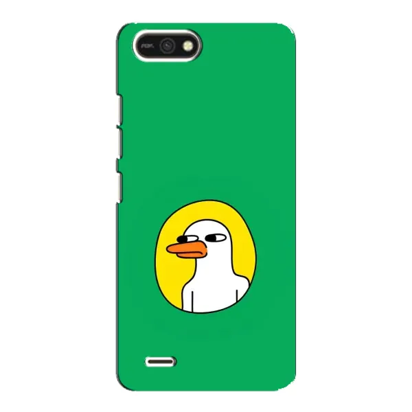 Чехол с рисунком «Мем Утка» для TECNO POP 2F