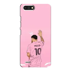 Чехлы Лео Месси в Майами на TECNO POP 2F (Месси Маями)