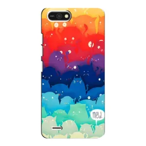 Силиконовый чехол с котиком для TECNO POP 2F (Mew)
