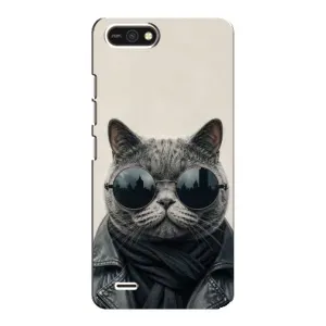 Чехол на тематику: Коты для TECNO POP 2F (Модный кот)