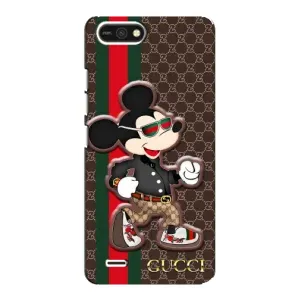 Чехлы Бренд GUCCI для TECNO POP 2F (Маус Гуччи)