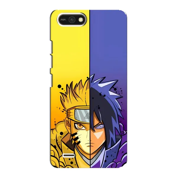 Чехол с рисунком «Naruto Vs Sasuke» для TECNO POP 2F Чехол с рисунком «Naruto Vs Sasuke» для TECNO POP 2F