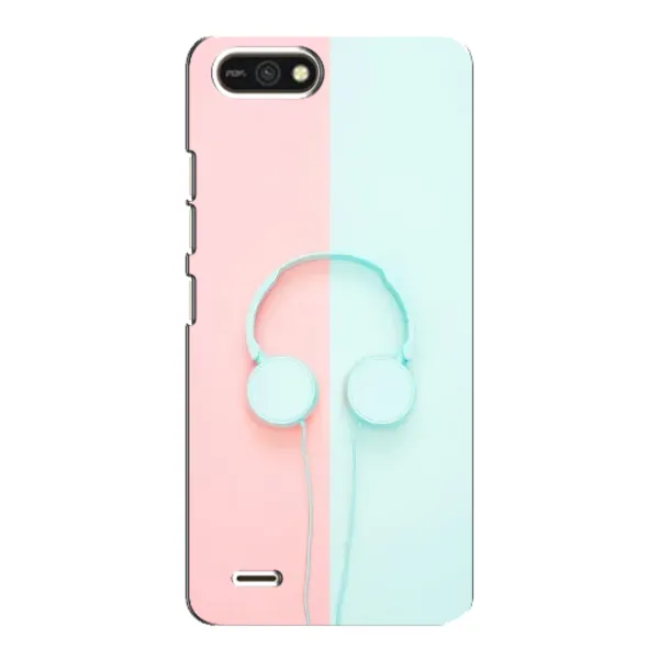 Чехол с рисунком «Наушники» для TECNO POP 2F