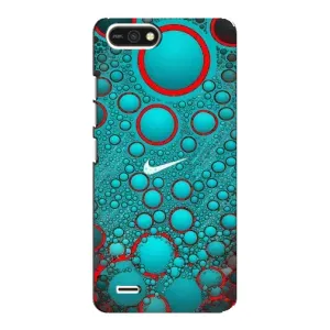 Силиконовый Чехол на TECNO POP 2F с картинкой Nike (Найк зеленый)