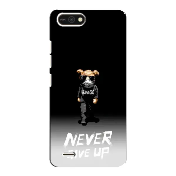 Чехол с рисунком «Never» для TECNO POP 2F