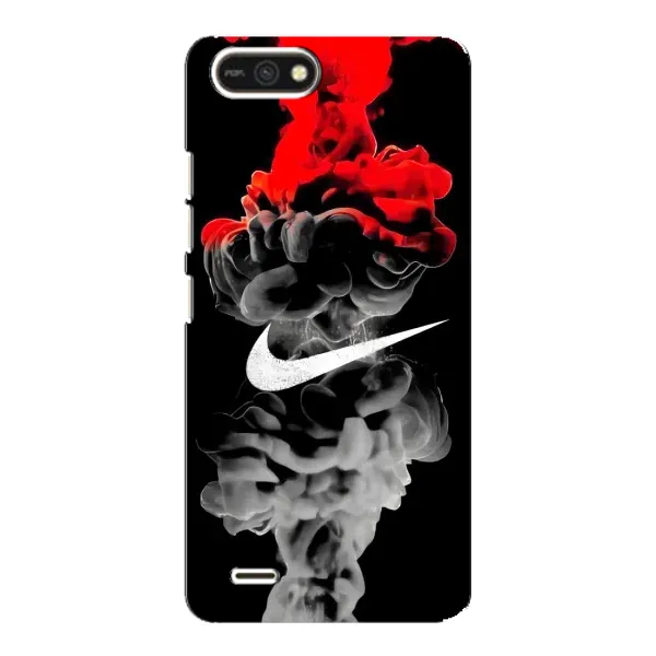 Чехол с рисунком «Nike дым» для TECNO POP 2F Чехол с рисунком «Nike дым» для TECNO POP 2F