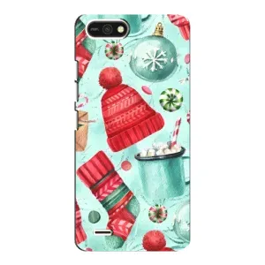 Чехол Санта Клаус для TECNO POP 2F (Одежда)