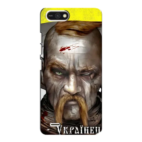Чехол с рисунком «Одноглазый Козак» для TECNO POP 2F Чехол с рисунком «Одноглазый Козак» для TECNO POP 2F