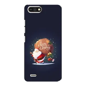 Чехол Санта Клаус для TECNO POP 2F (Подарки от Санты)